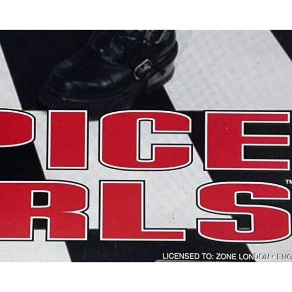 Vintage 1997 SPICE GIRLS Laminated poster 20x16” Official Merchandise 90s - Picture 3 of 3